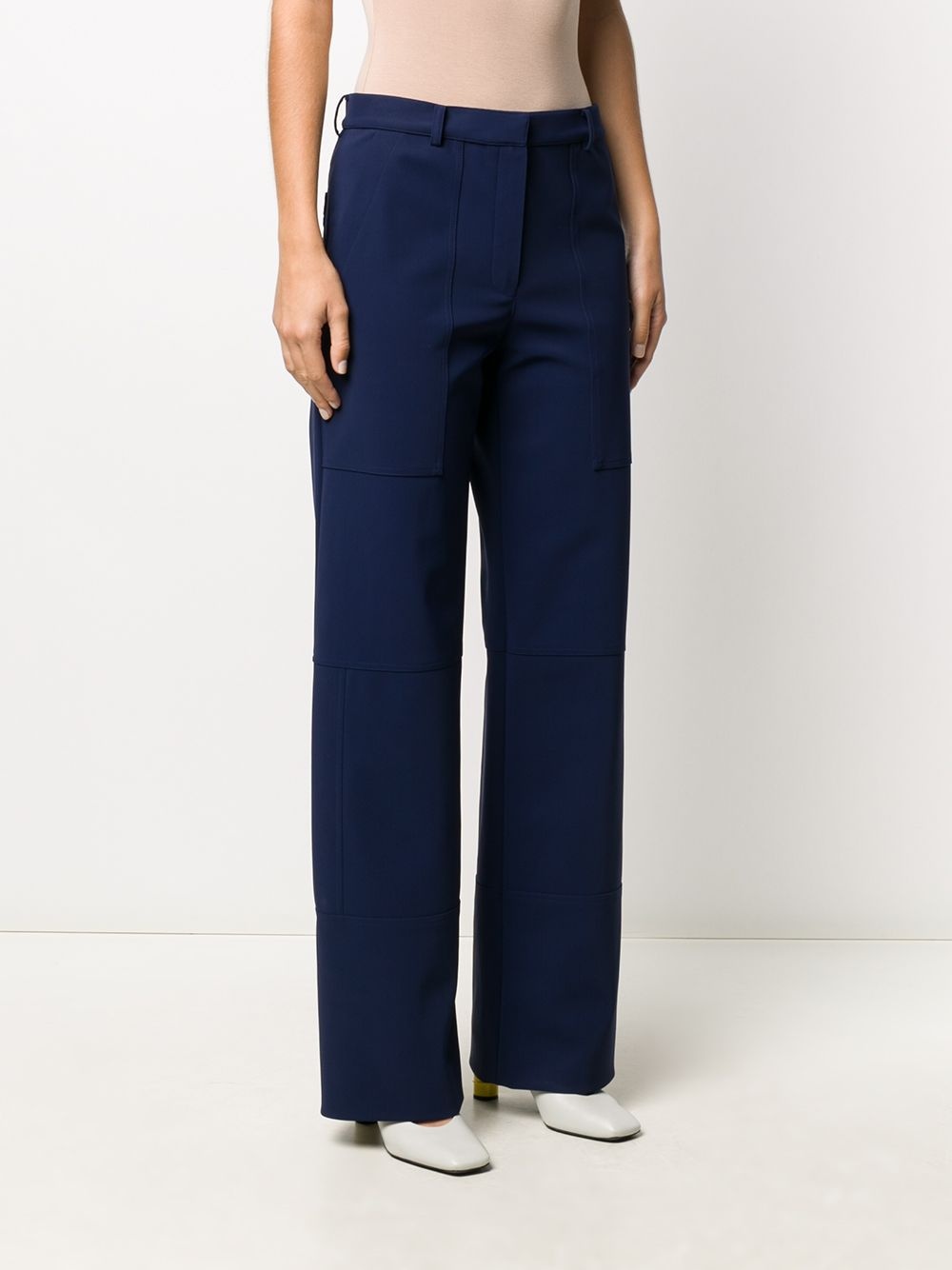 straight-leg trousers - 3