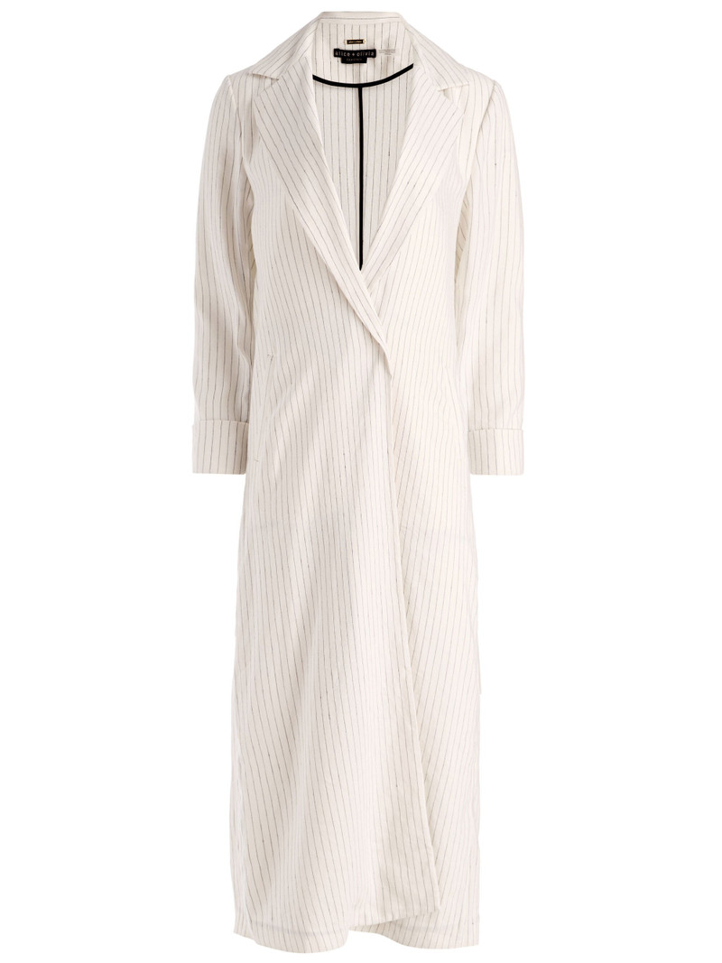 SHELIA LINEN MAXI BLAZER 1