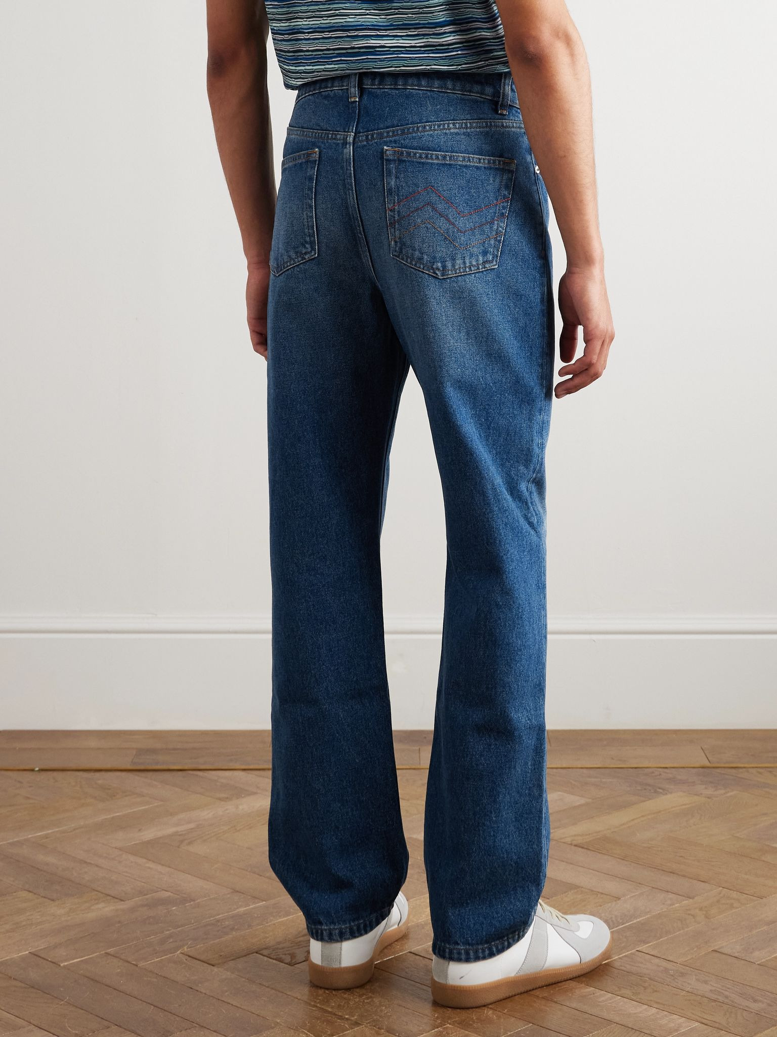 Straight-Leg Jeans Blue - 4