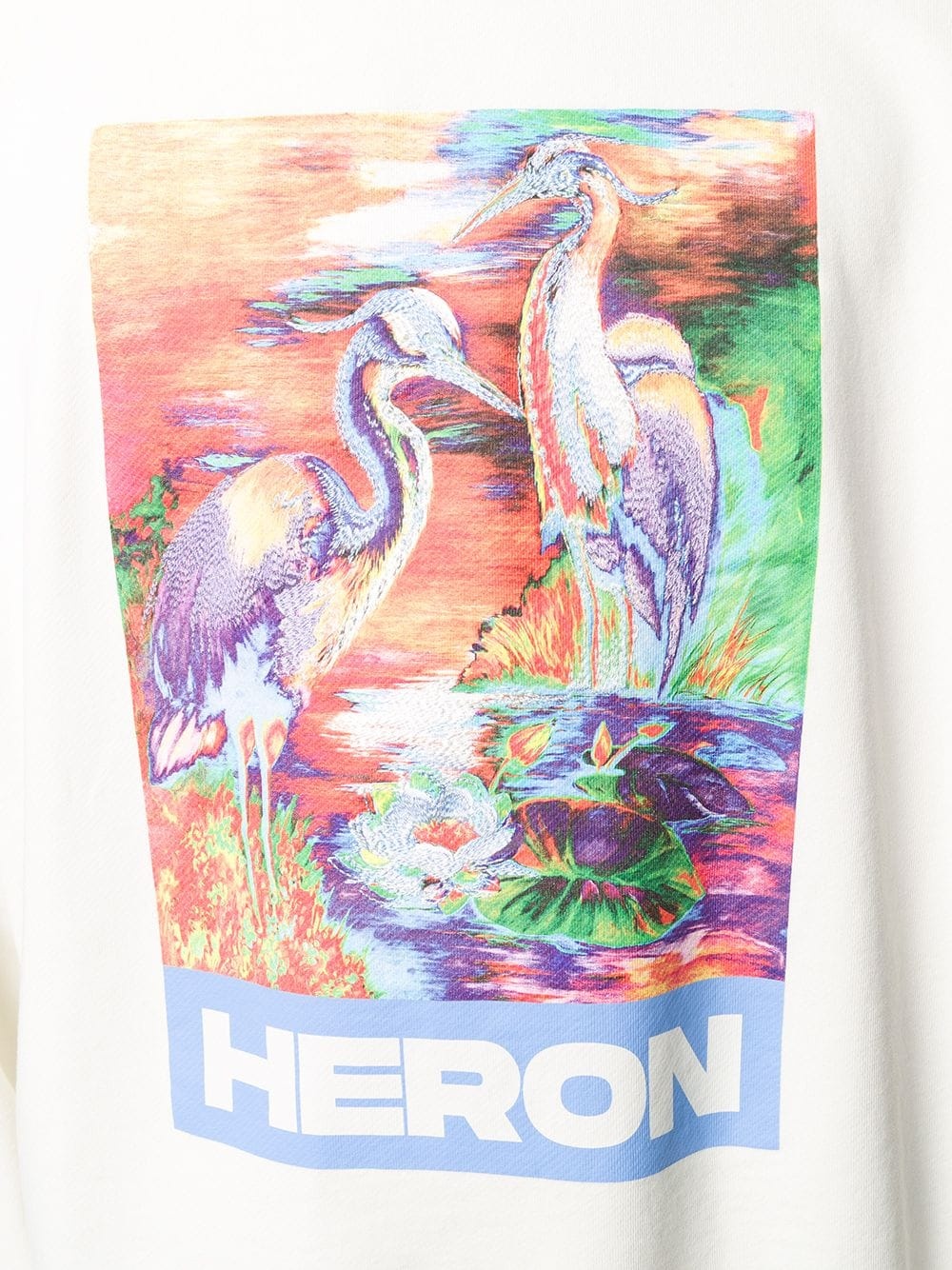 Heron print sweatshirt - 5