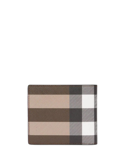 Burberry check logo wallet outlook