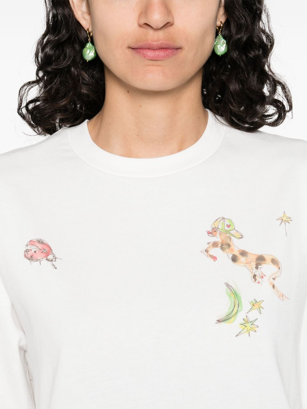 graphic-print T-shirt - 5