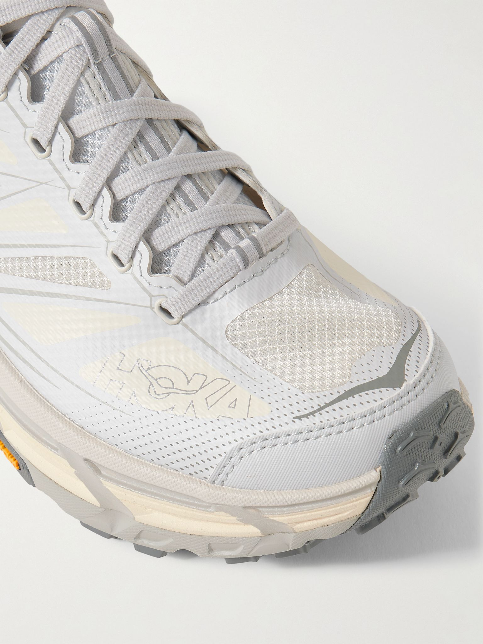 Mafate Speed 2 Rubber and Mesh Running Sneakers Gray - 5