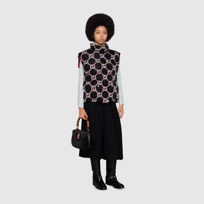 GUCCI Interlocking G down padded vest outlook