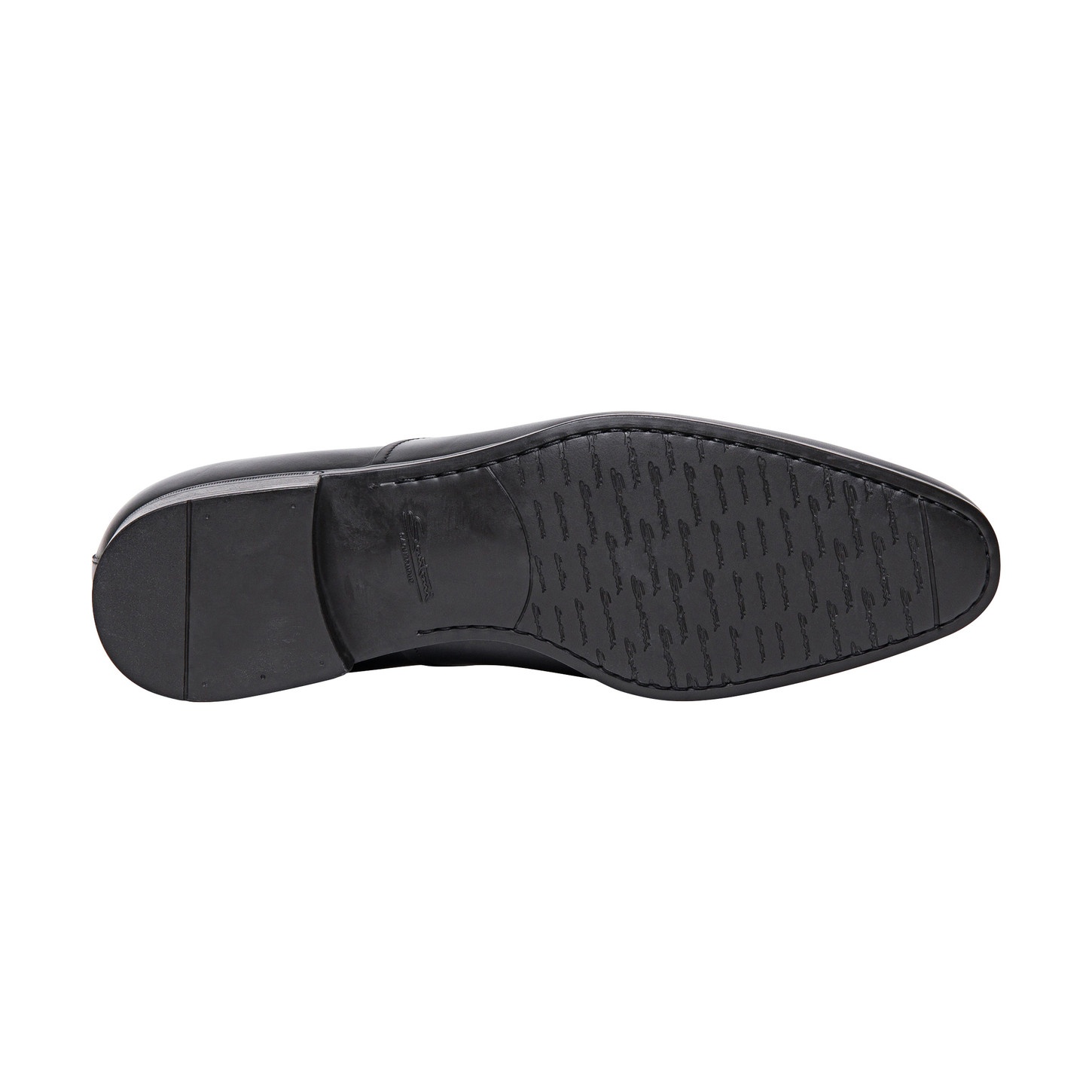 Men's polished black leather Derby shoe - 2