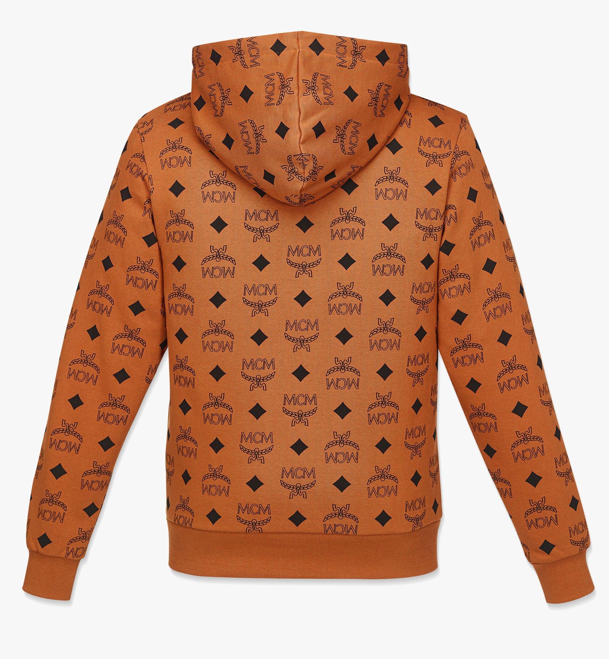 Maxi Monogram Print Hoodie in Organic Cotton - 3
