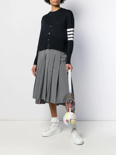 Thom Browne pleated back knitted top outlook