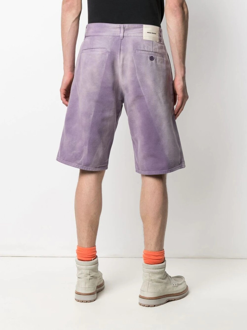faded effect bermuda shorts 4