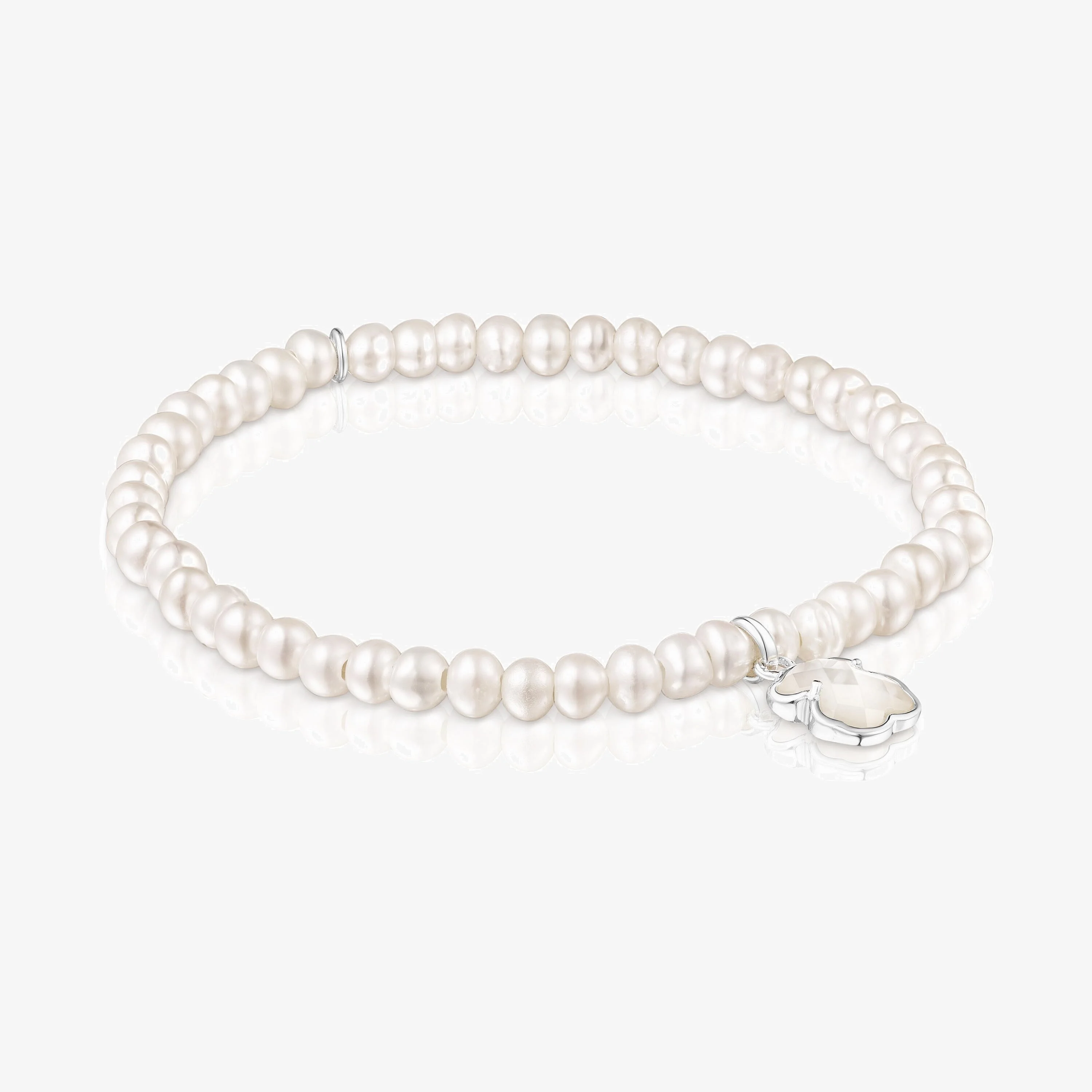 Silver TOUS Icon Color bracelet with pearls - 1