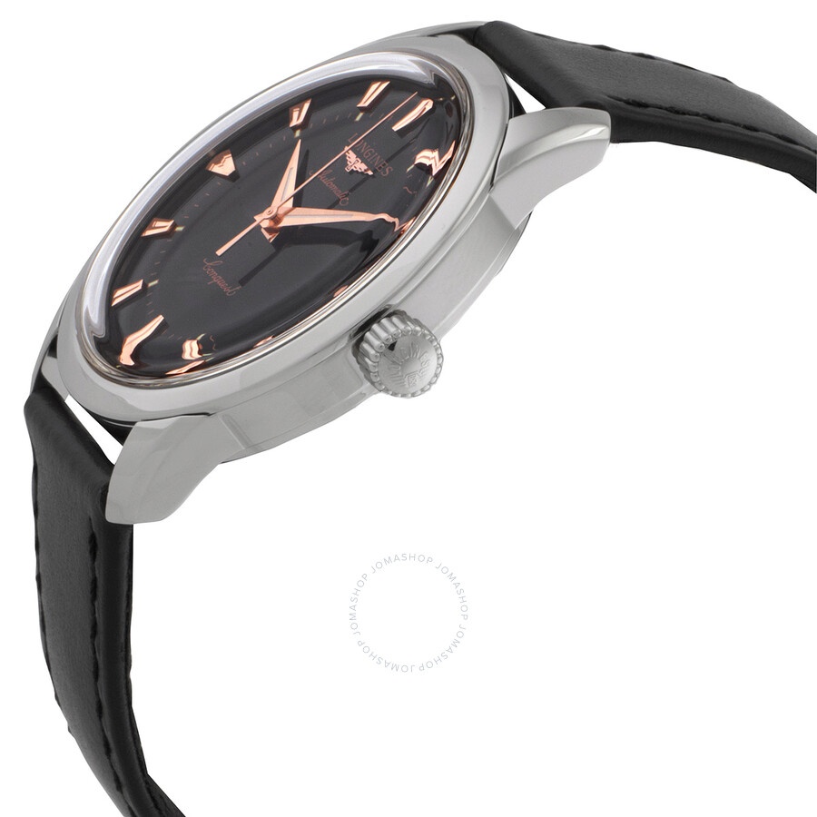 Longines Conquest Heritage Automatic Black Dial Men's Watch L1.650.4.52.2 - 2