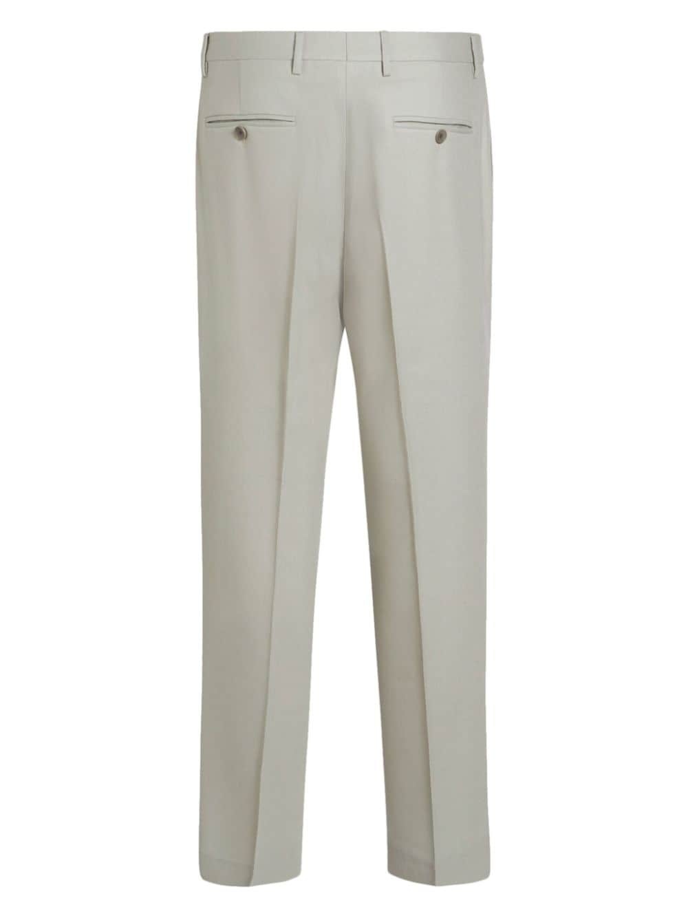 tailored wool trousers - 7