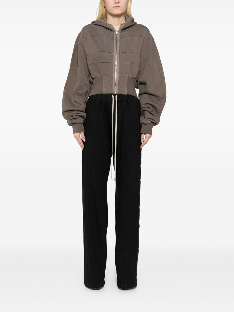 Rick Owens DRKSHDW Collage Gimp hoodie outlook