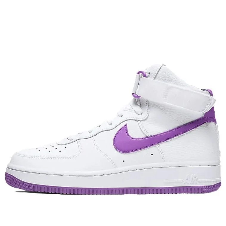 (WMNS) Nike Air Force 1 High 'White Dark Orchid' 334031-112 - 1