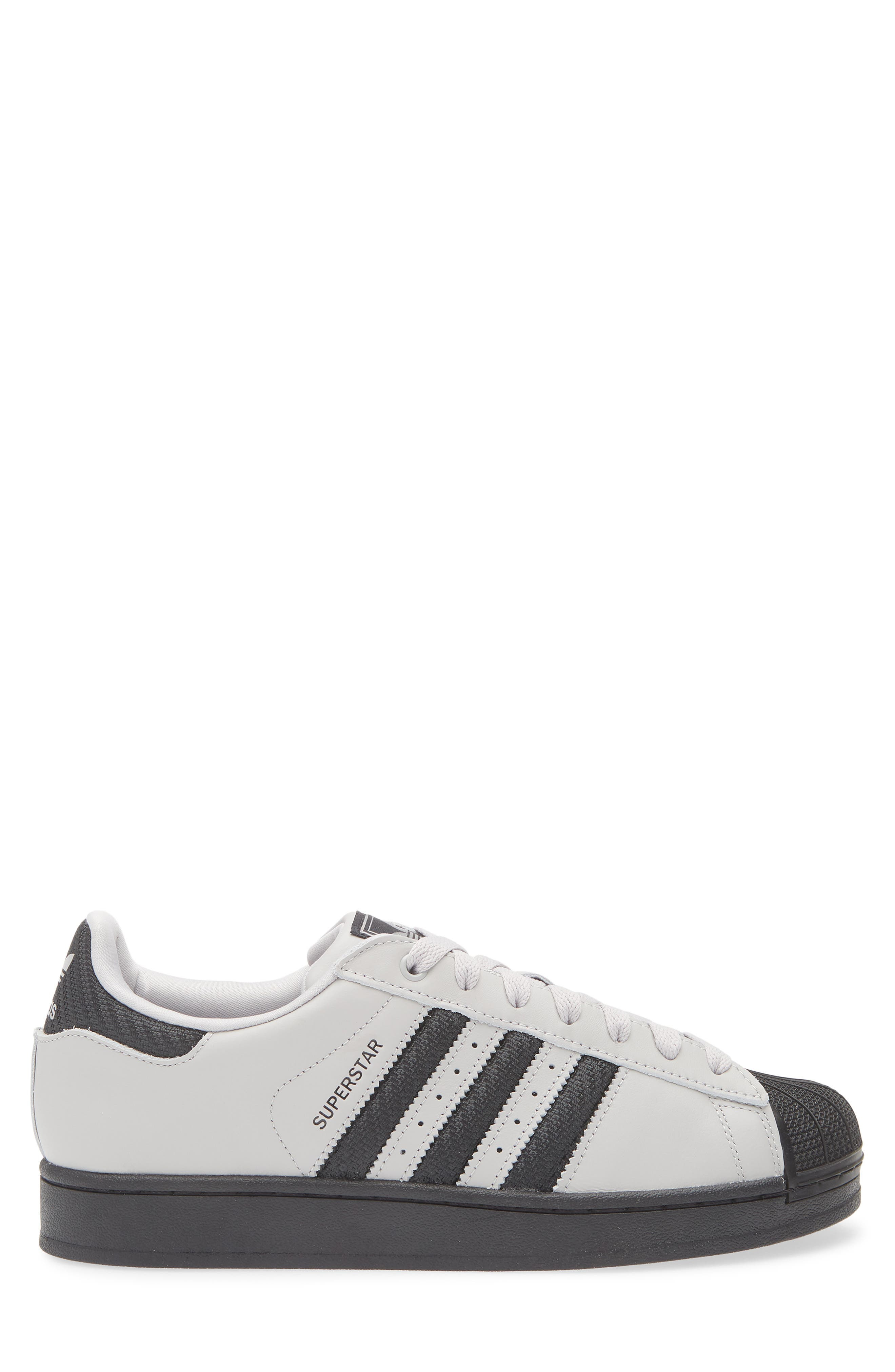 adidas Superstar Sneaker in Grey/Black/Iron Metallic at Nordstrom - 3