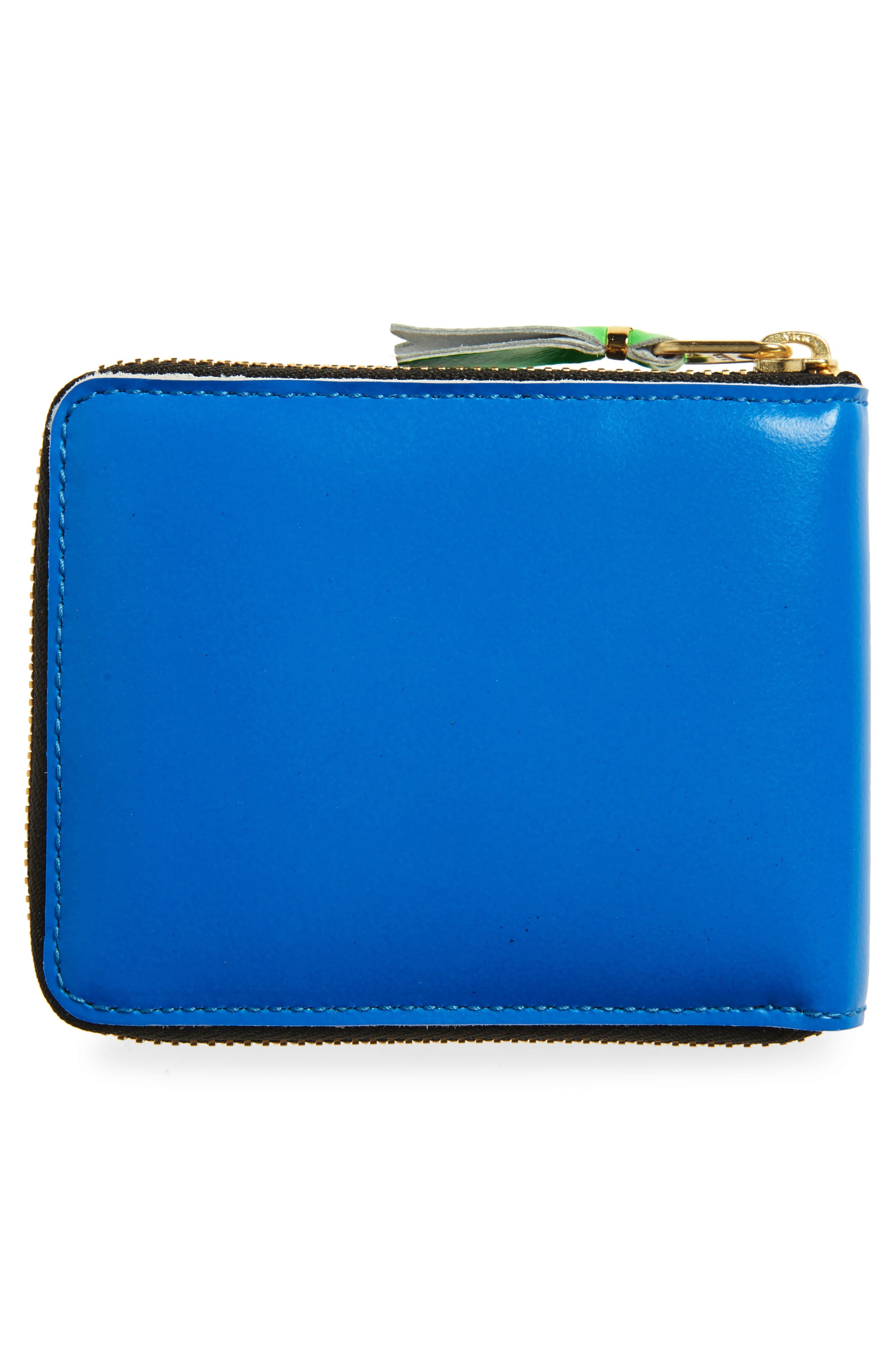 Comme des Garçons Wallets Super Fluo Wallet in Blue at Nordstrom - 4
