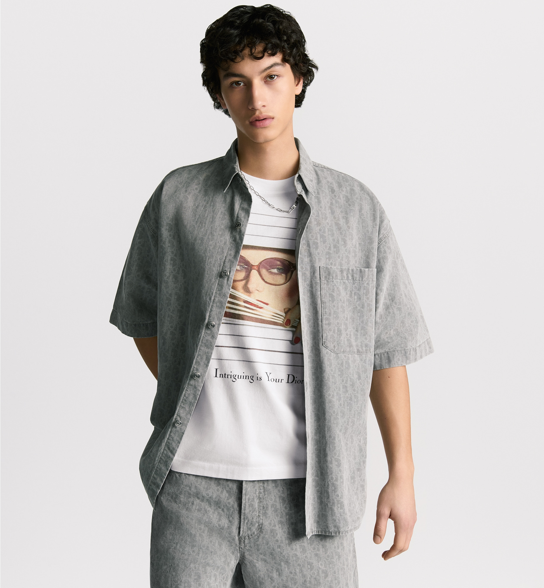 Dior Oblique Short-Sleeved Overshirt - 2