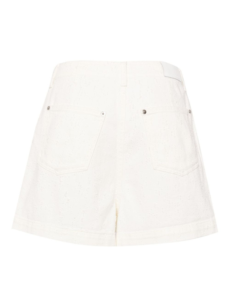 HALFBOY®️ logo-patch cotton skorts outlook