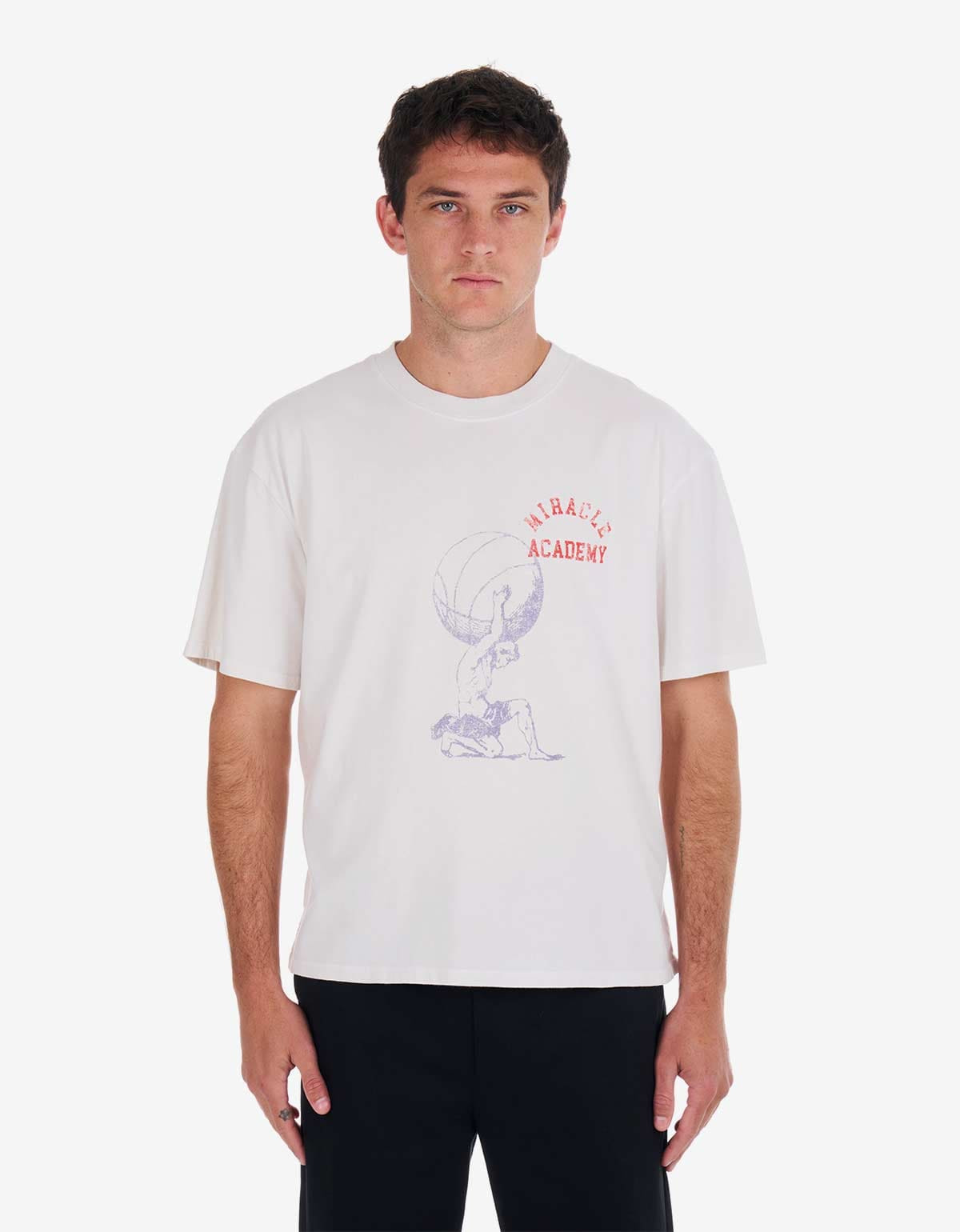 Nahmias White Miracle Atlas Boxy T-Shirt - 1