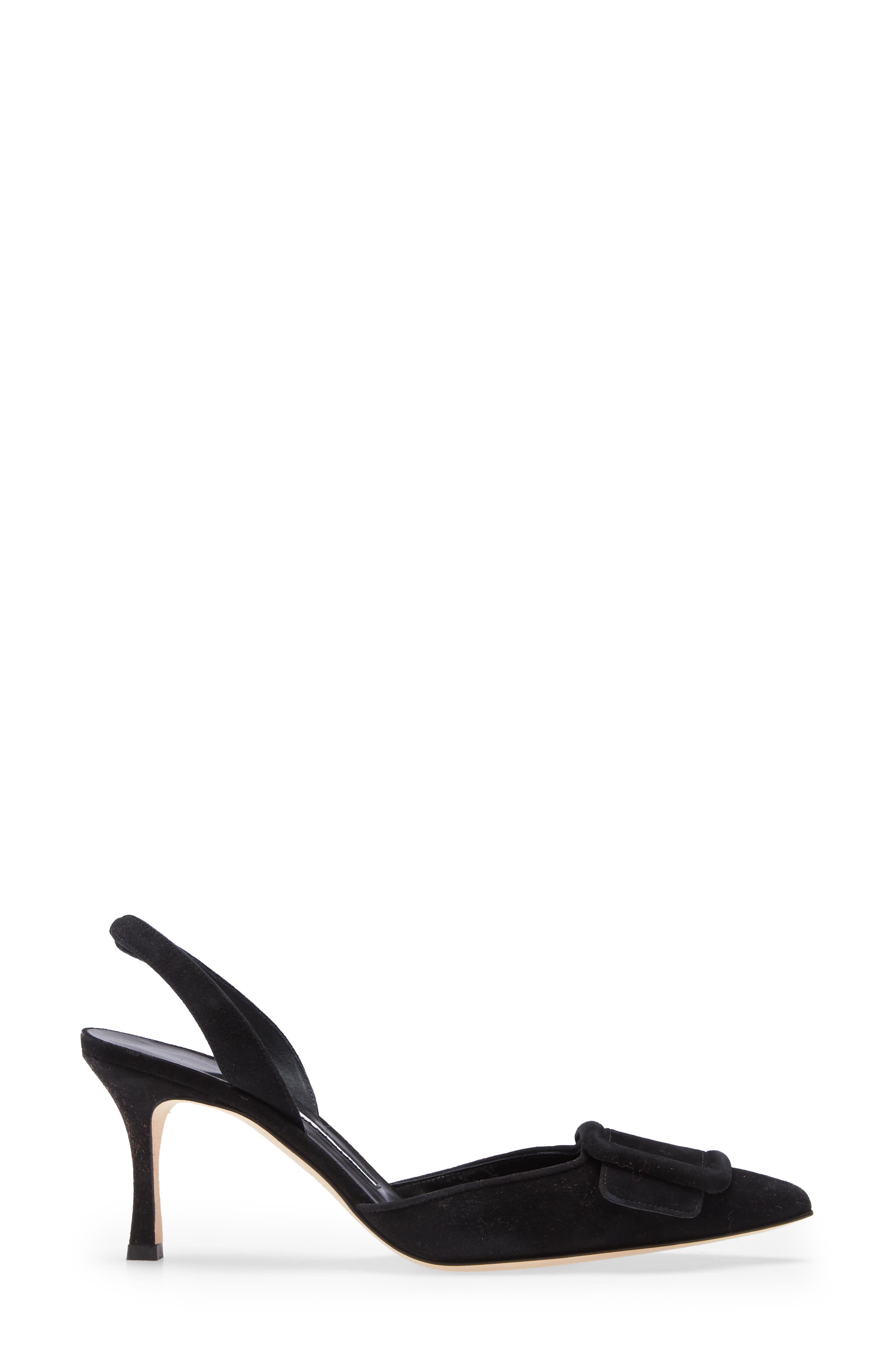 Maysli Buckle Slingback Pointed Toe Pump - 3