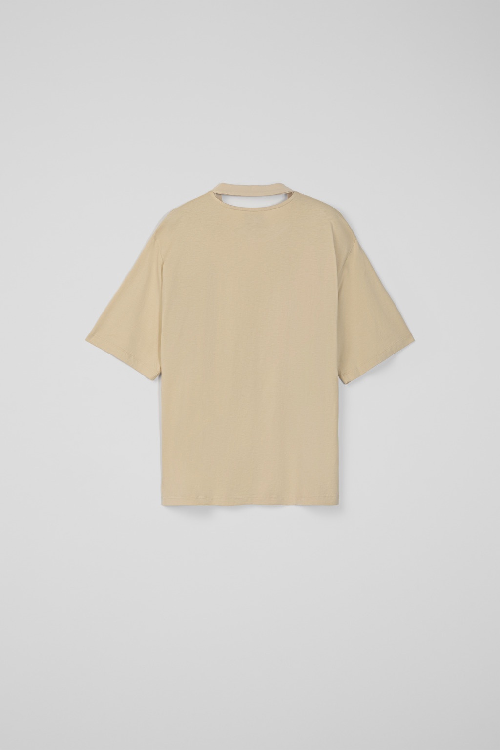 Faded Sand Boxy T-shirt - 4
