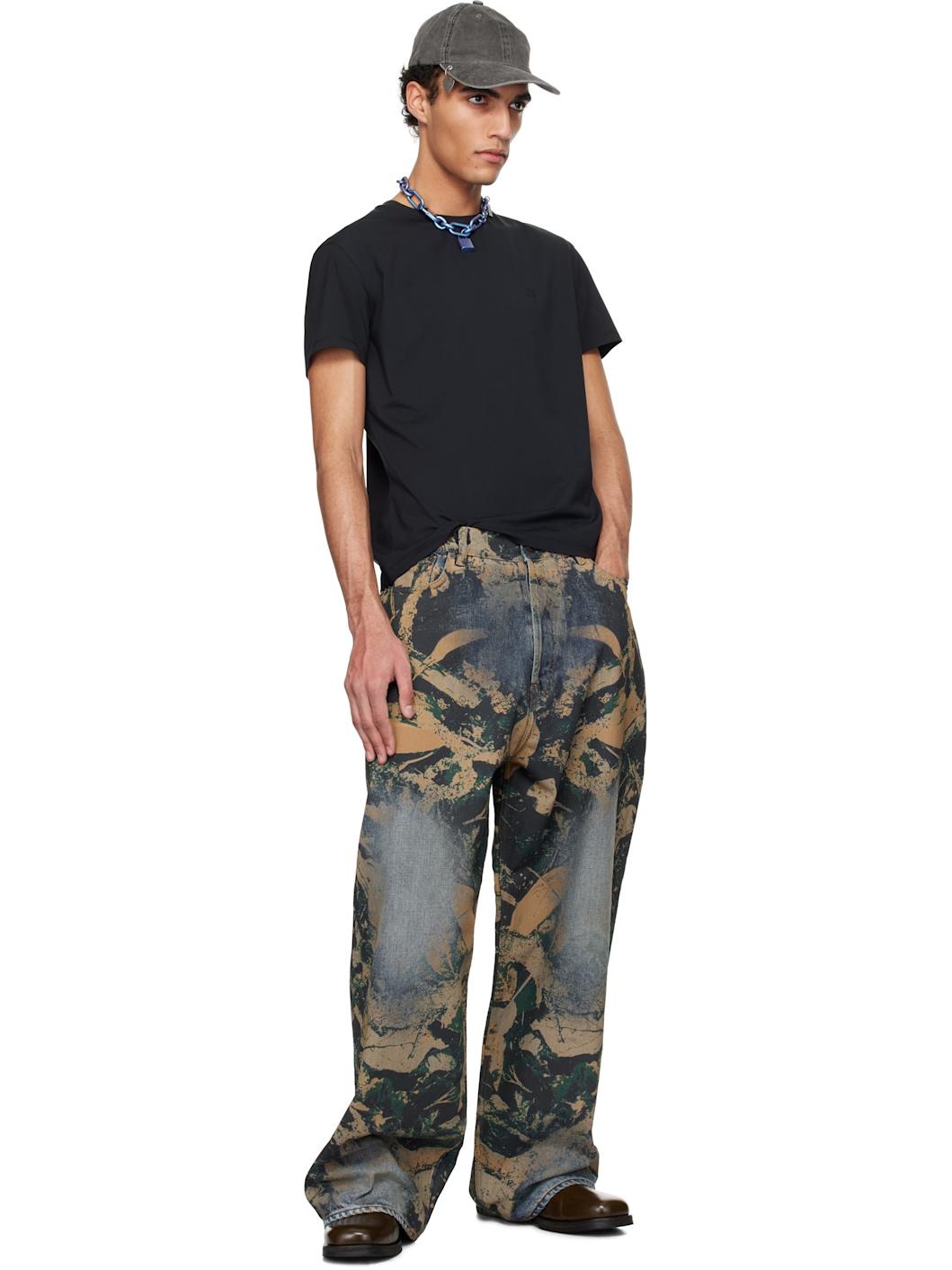 Black Regular Fit T-shirt - 4