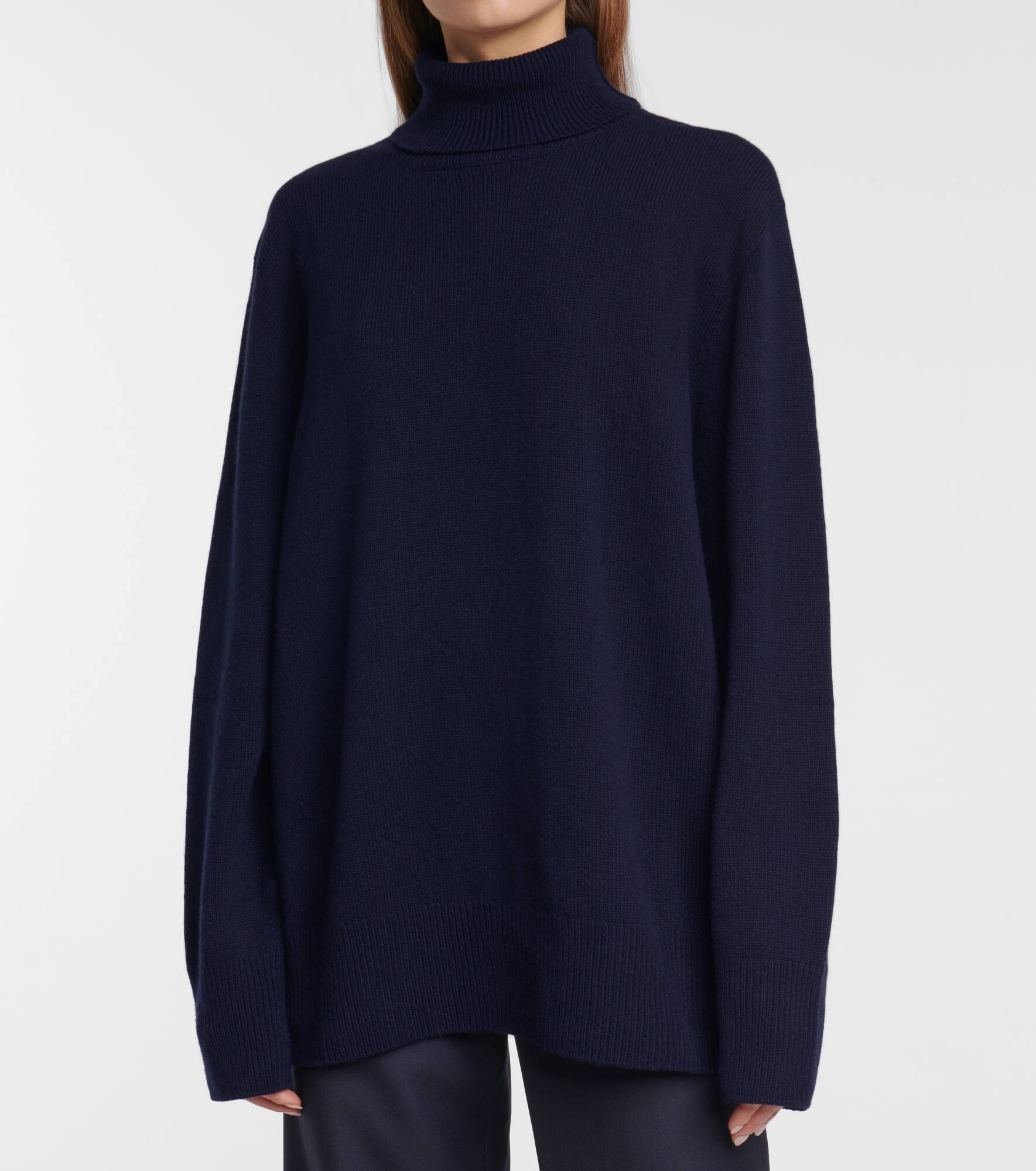 Milina turtleneck wool and cashmere sweater - 4