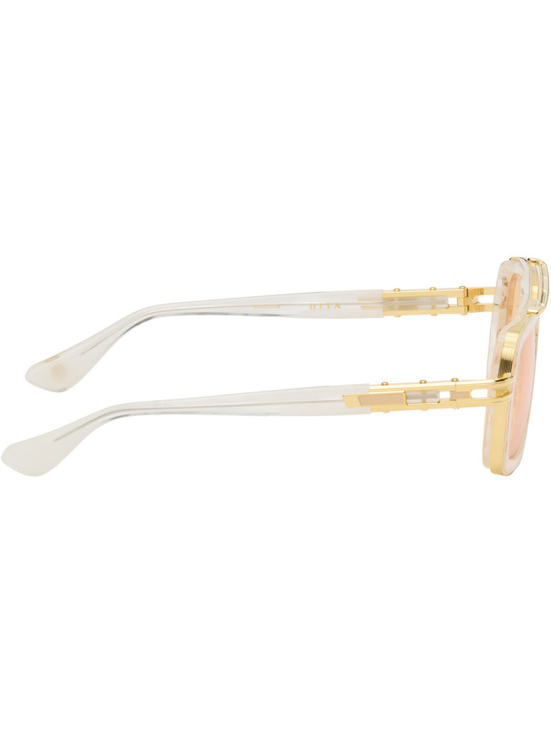 DITA Gold & White LXN-EVO Sunglasses outlook