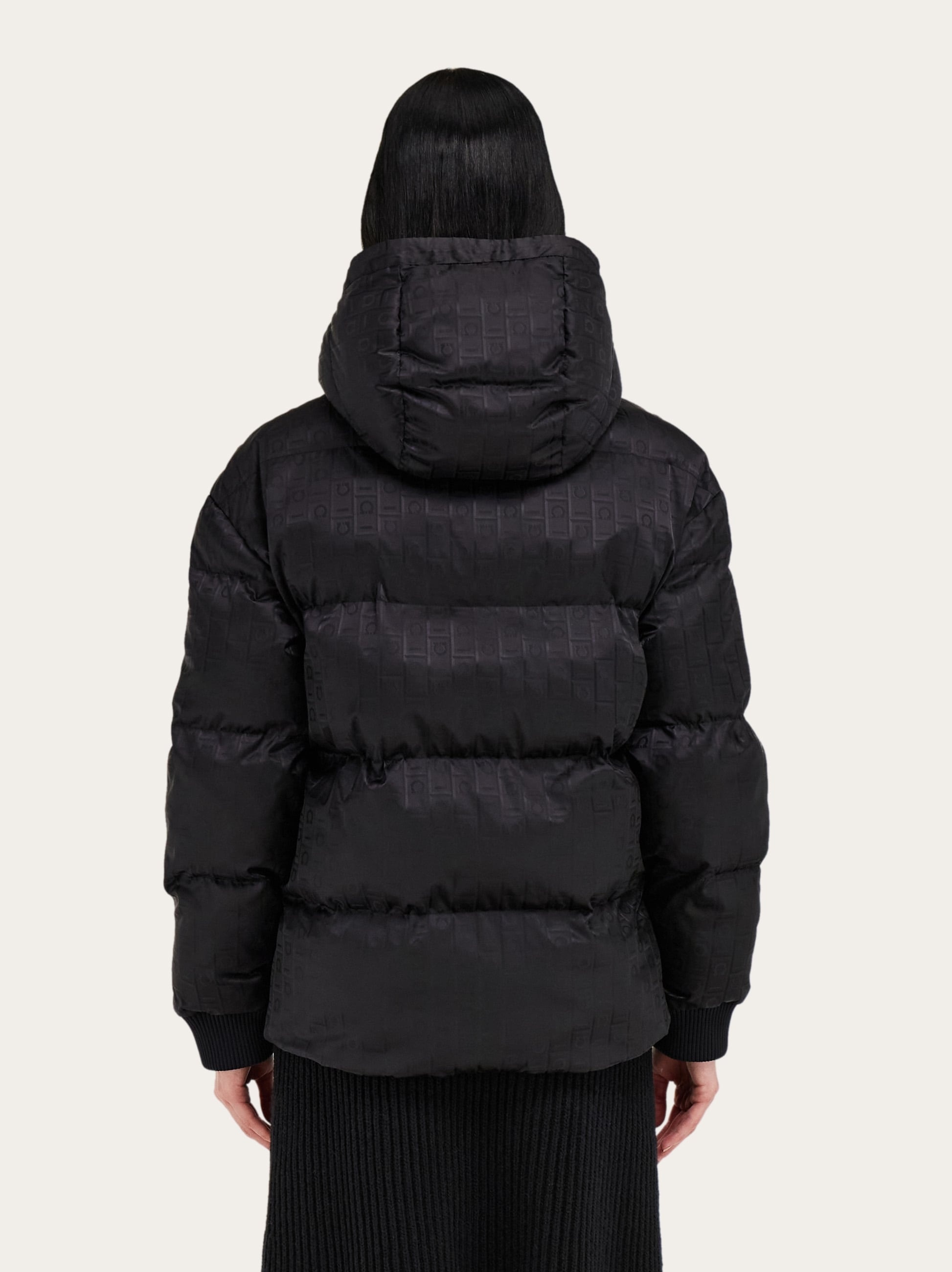 Ferragamo Monogram jacquard quilted jacket - 4