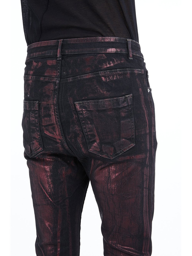 metallic print jeans 6