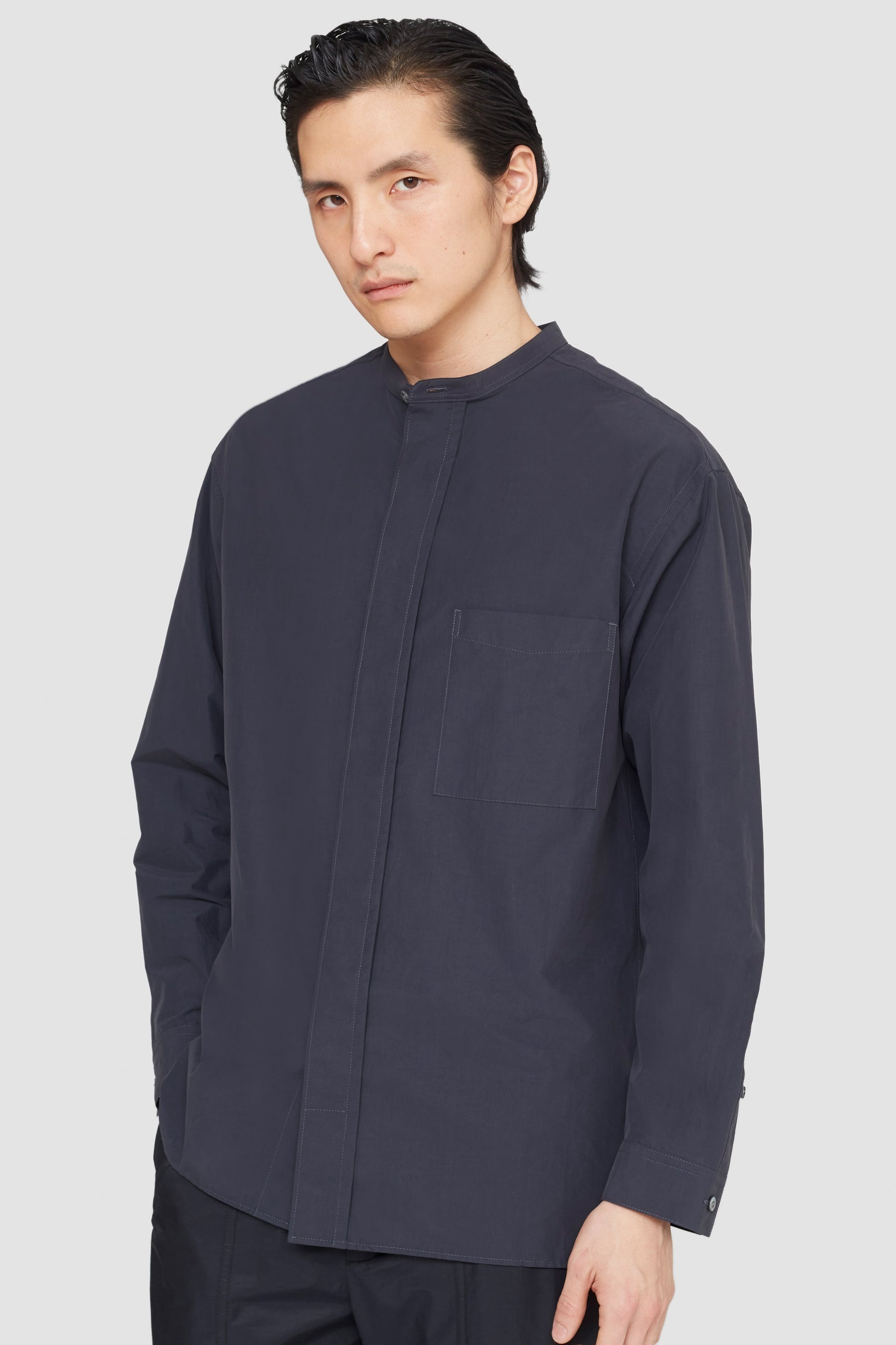 Stand Collar Shirt - 2