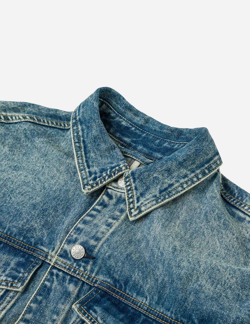Graffiti Prints Regular Fit Denim Jacket 10