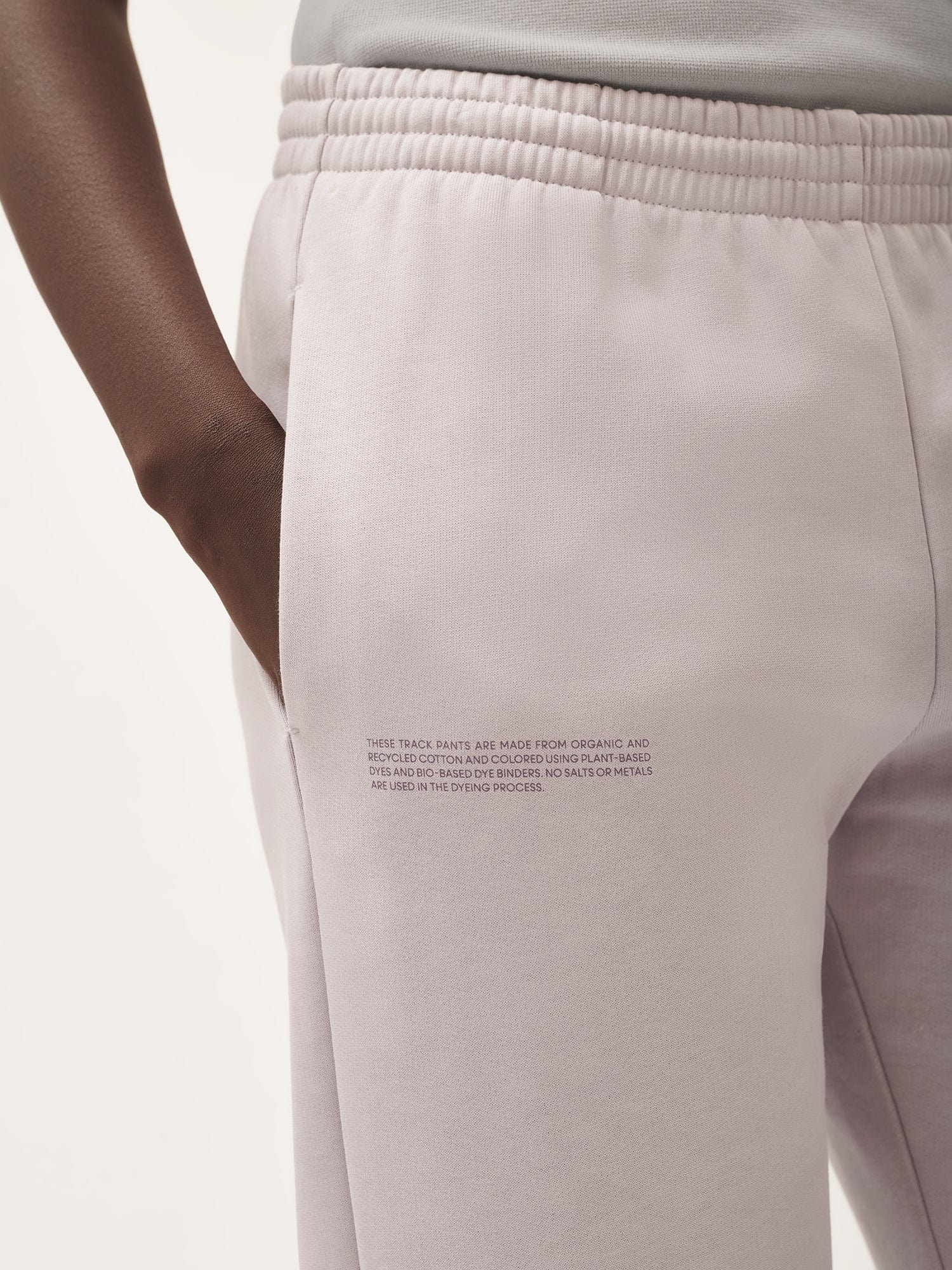 Womens Natural Dye Track Pants - Daylight Purple - 4