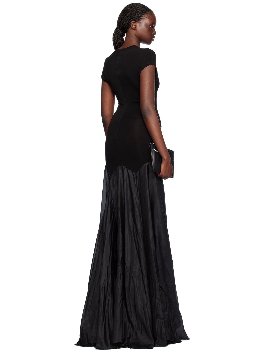 Black Divine Maxi Dress - 3