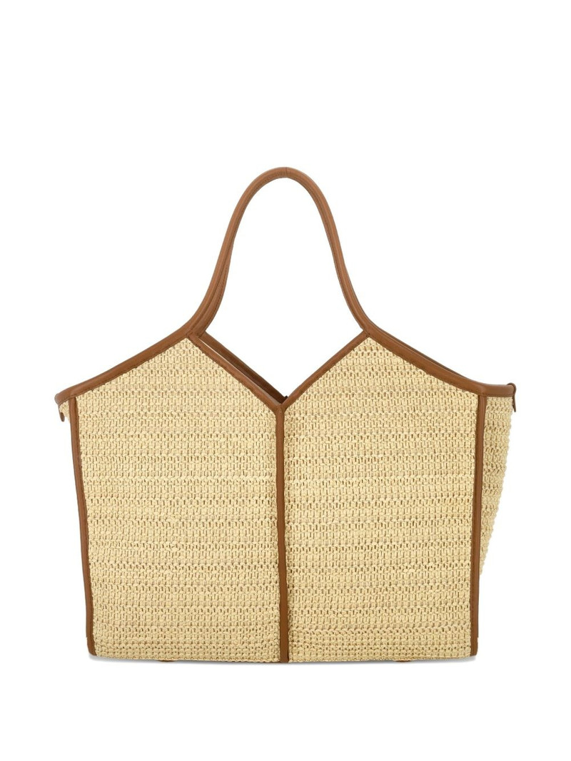 HEREU raffia tote bag outlook