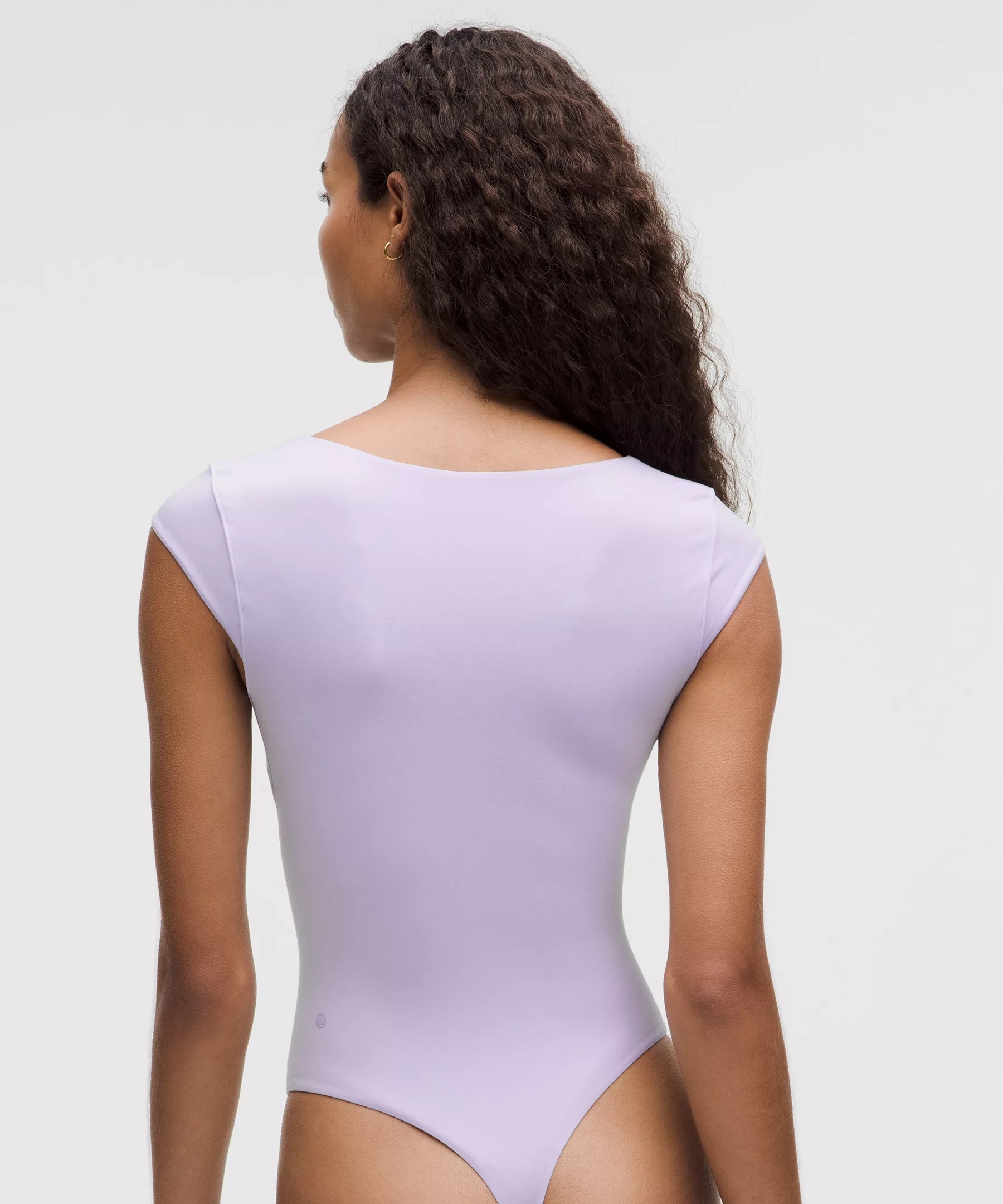 Wundermost Ultra-Soft Nulu Sweetheart Cap-Sleeve Thong Bodysuit - 3