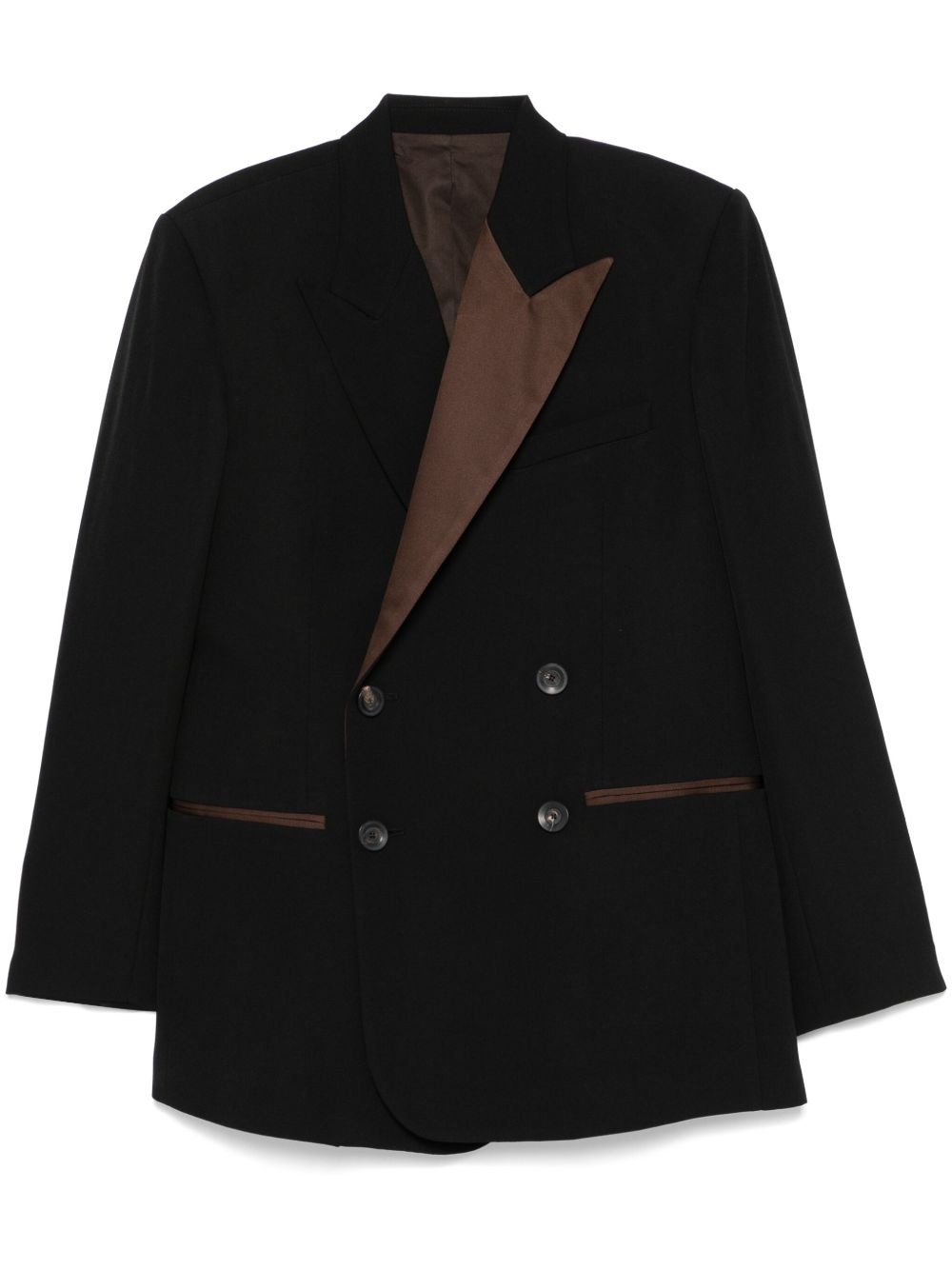 grain de poudre tuxedo blazer - 1