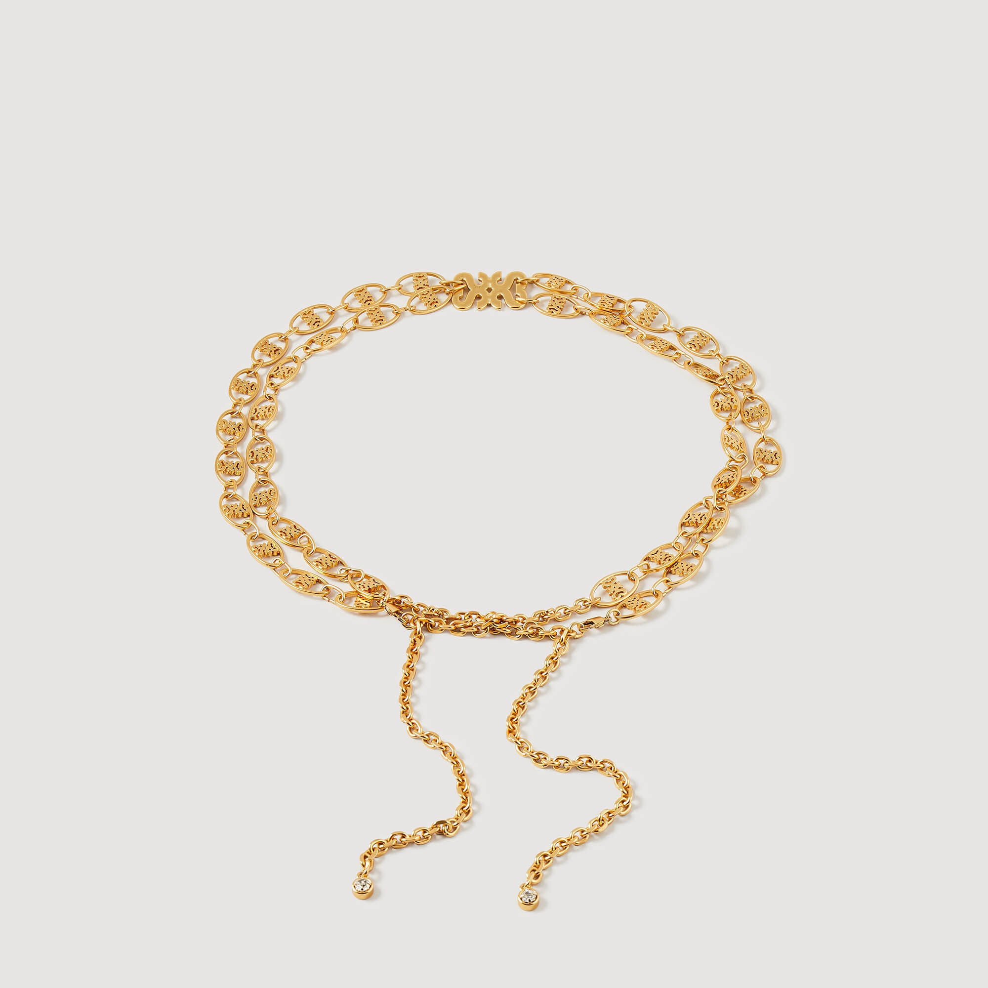 DOUBLE CHAIN JEWELLERY BELT - 2
