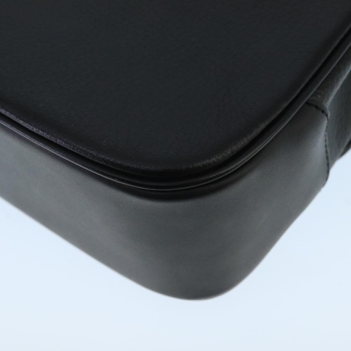 Burberry Hand Bag Leather Black - 15