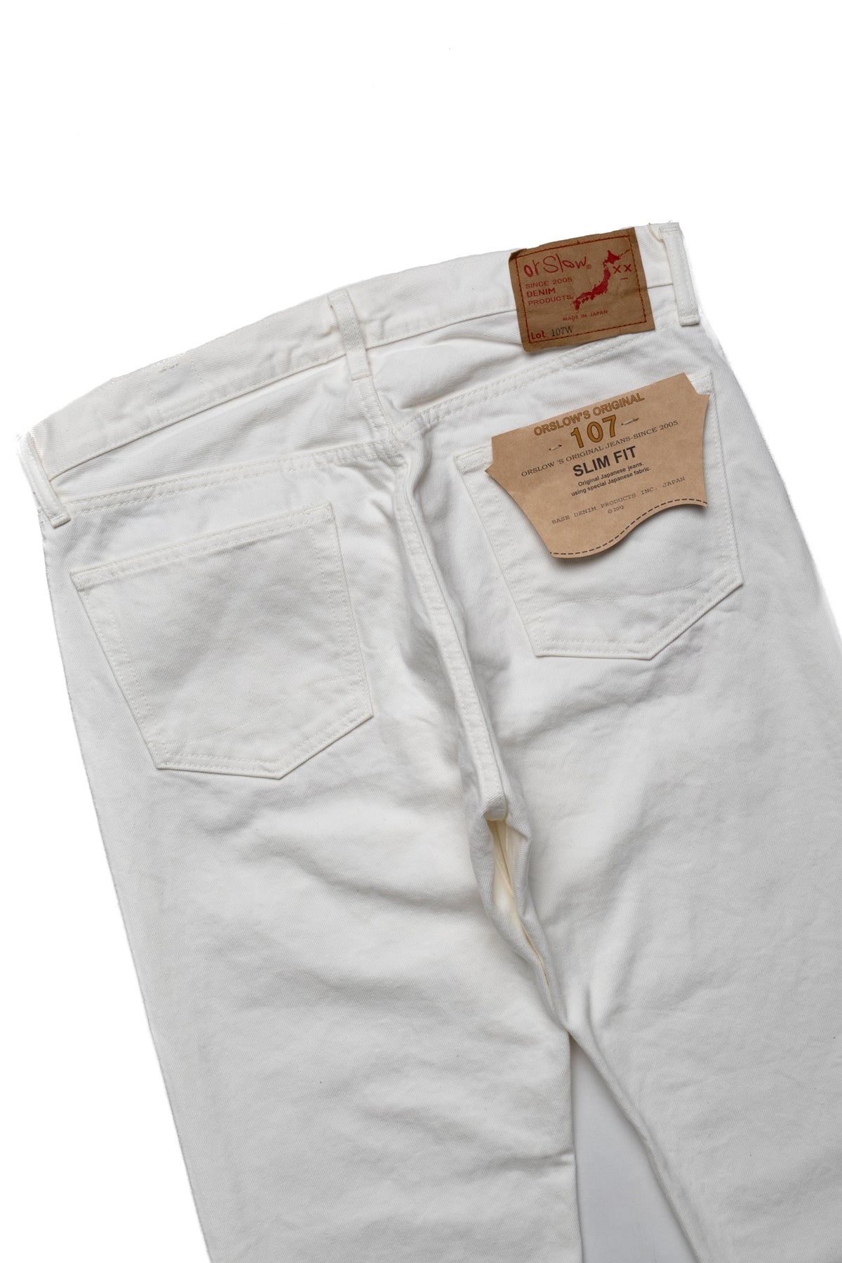 Ivy Fit Denim 107 - White Denim - 7