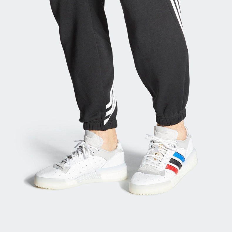 (WMNS) adidas originals Rivalry Rm Low 'White Gray Blue' FV7680 - 7