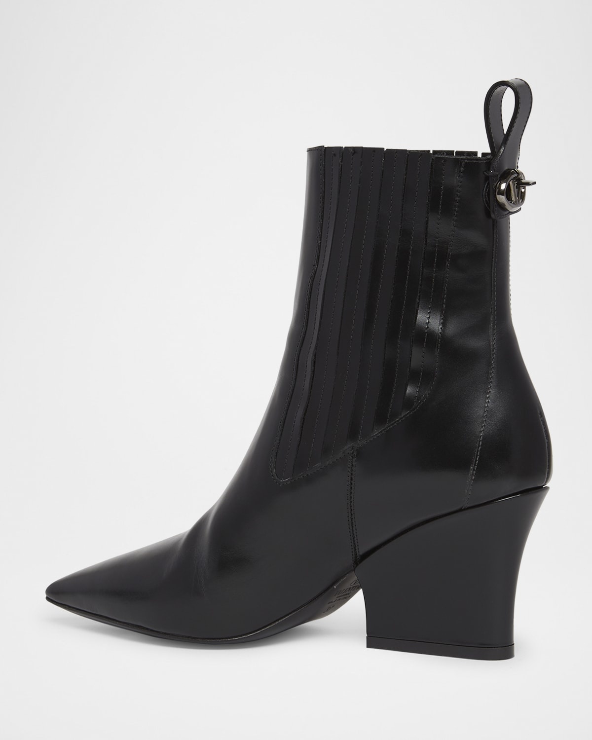 Lockette Leather Beatle Booties - 4