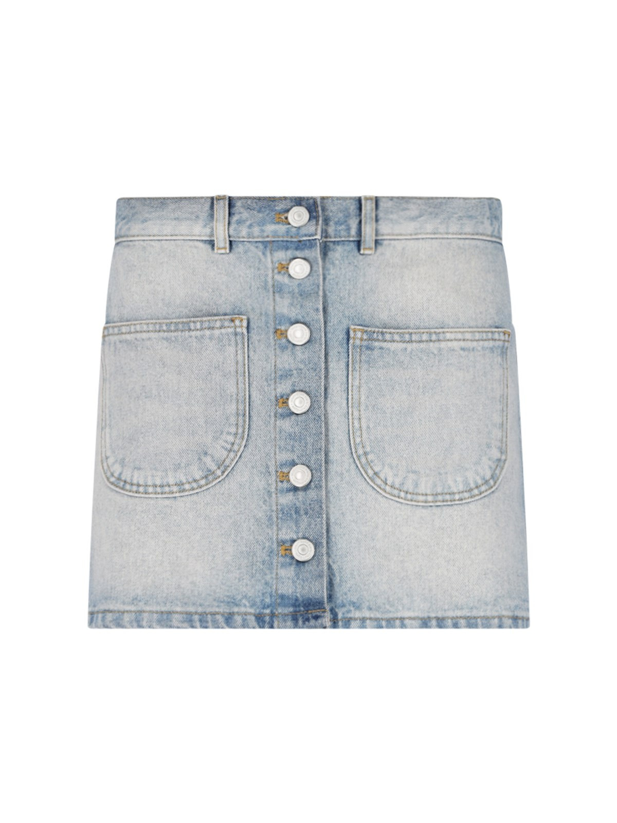 DENIM MINI SKIRT - 1