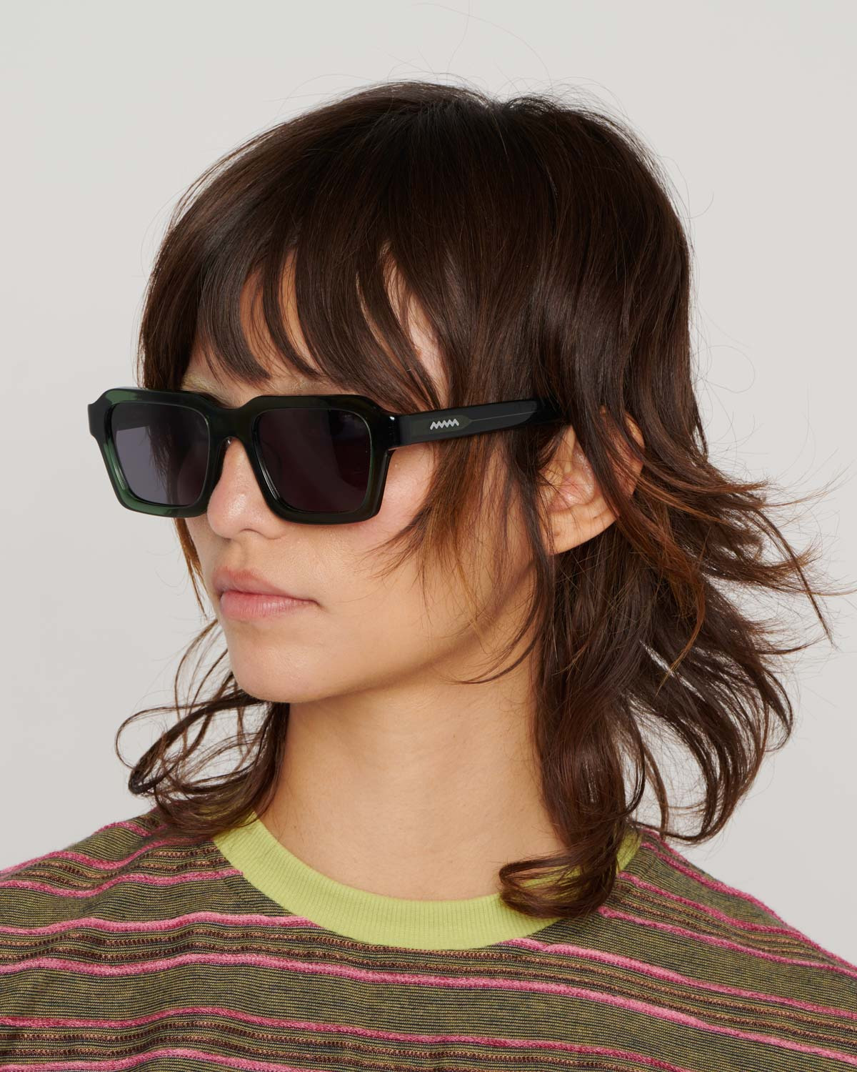 Staunton Post Modern Primitive Eye Protection - Green Smoke - 2