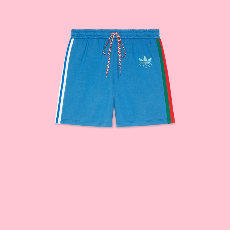 adidas x Gucci cotton jersey shorts 1