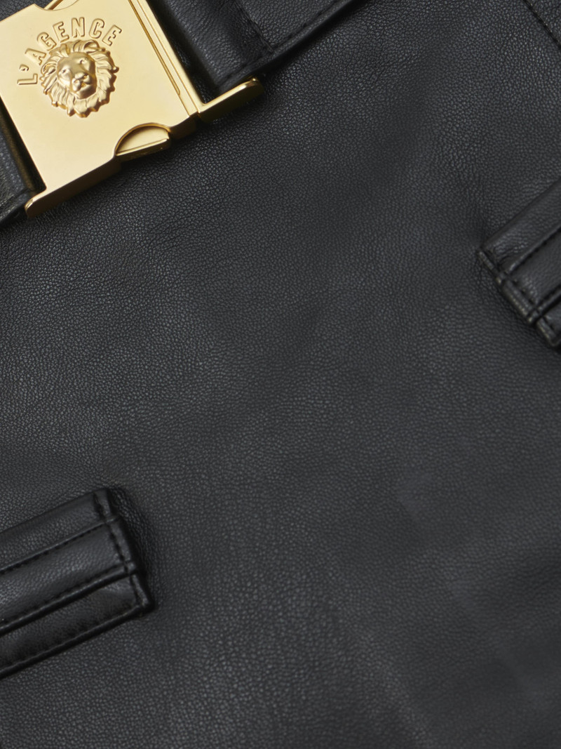 Yvette Vegan Leather Mini Skirt 6