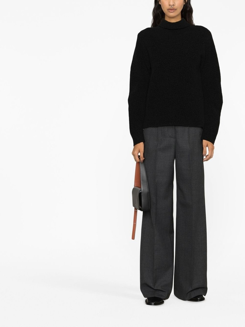 Jil Sander long sleeve knit sweater outlook