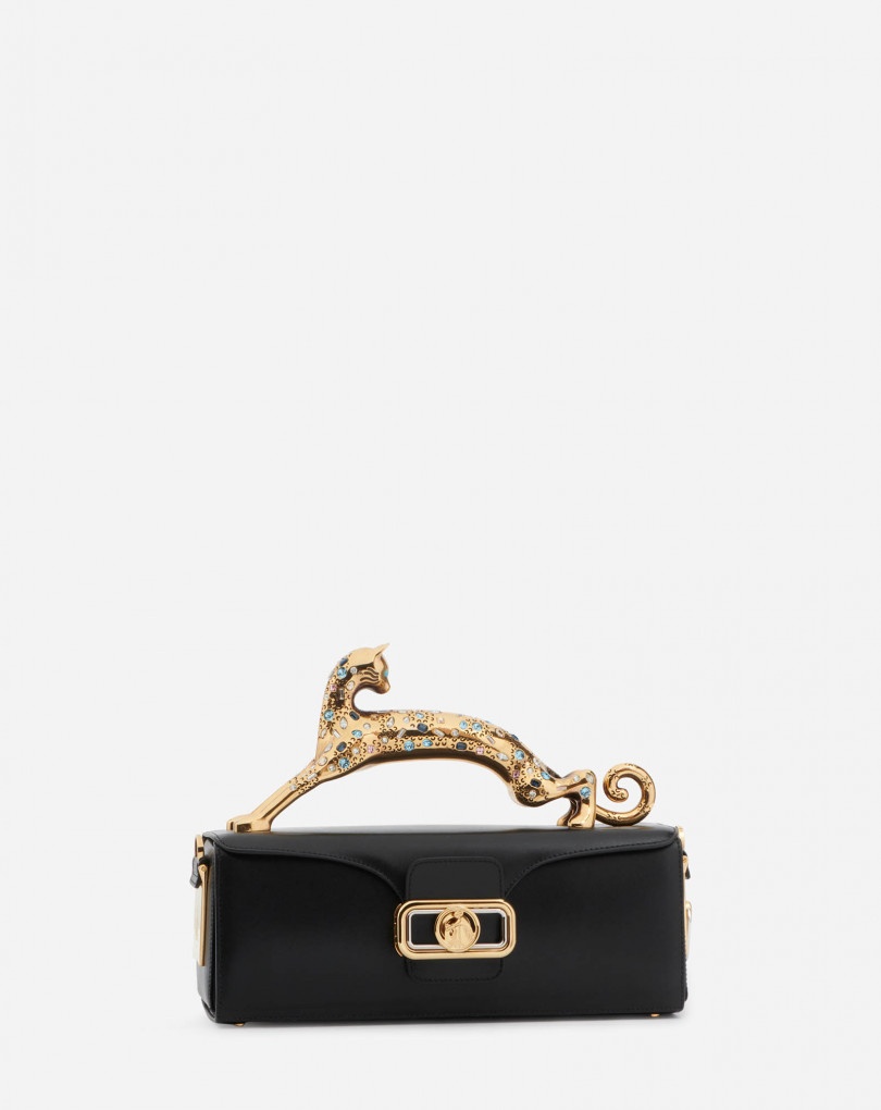 LEATHER PENCIL CAT BAG - 1