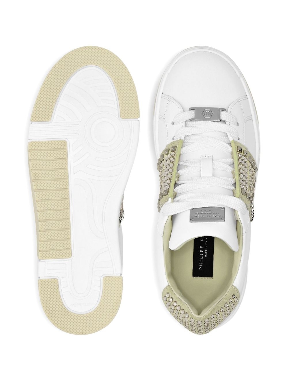 rhinestone-embellished sneakers - 3