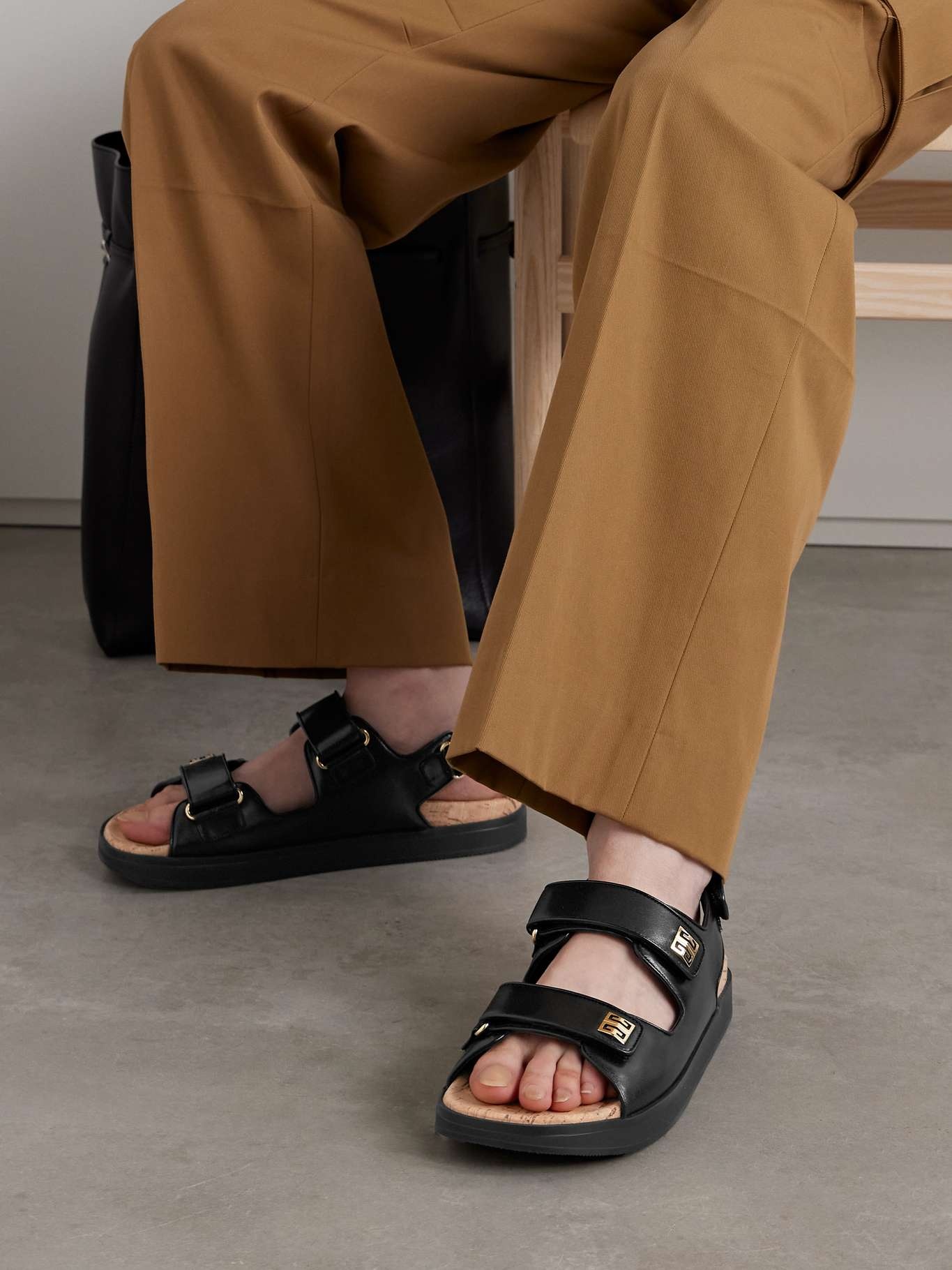 Givenchy 4G logo-embellished leather sandals | REVERSIBLE