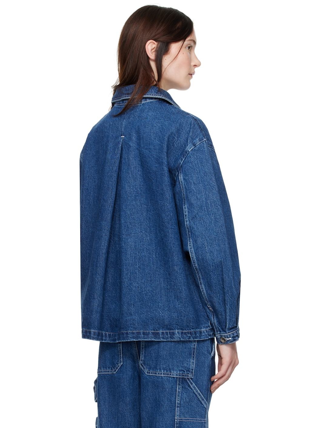Blue Alys Denim Jacket - 3